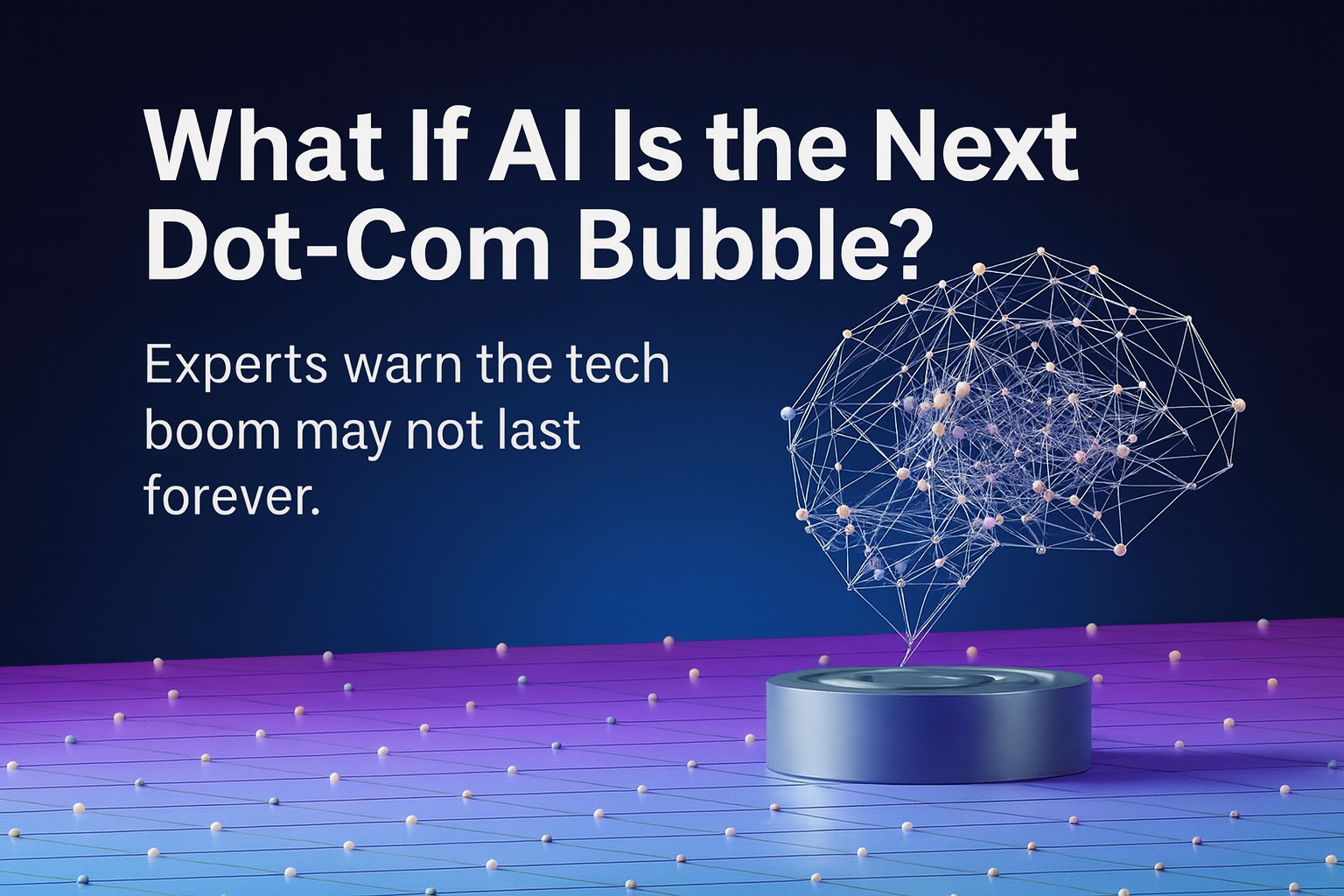 What If AI Is the Next Dot-Com Bubble