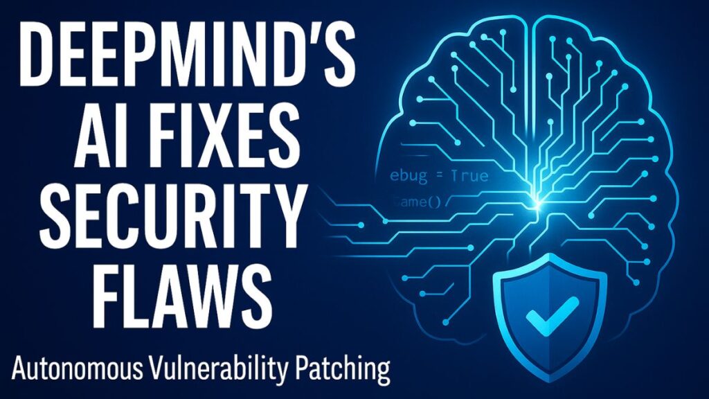 Google DeepMind AI Agent, AI security tool, autonomous bug fixing, AI vulnerability detection