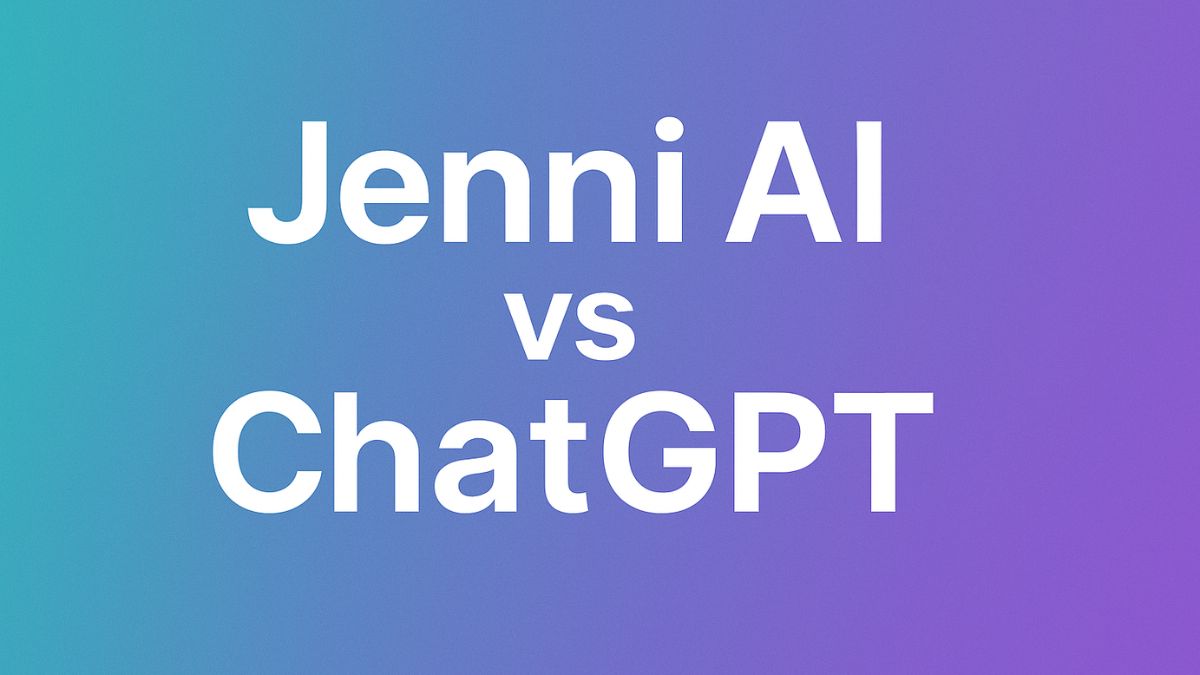 Jenni AI vs ChatGPT