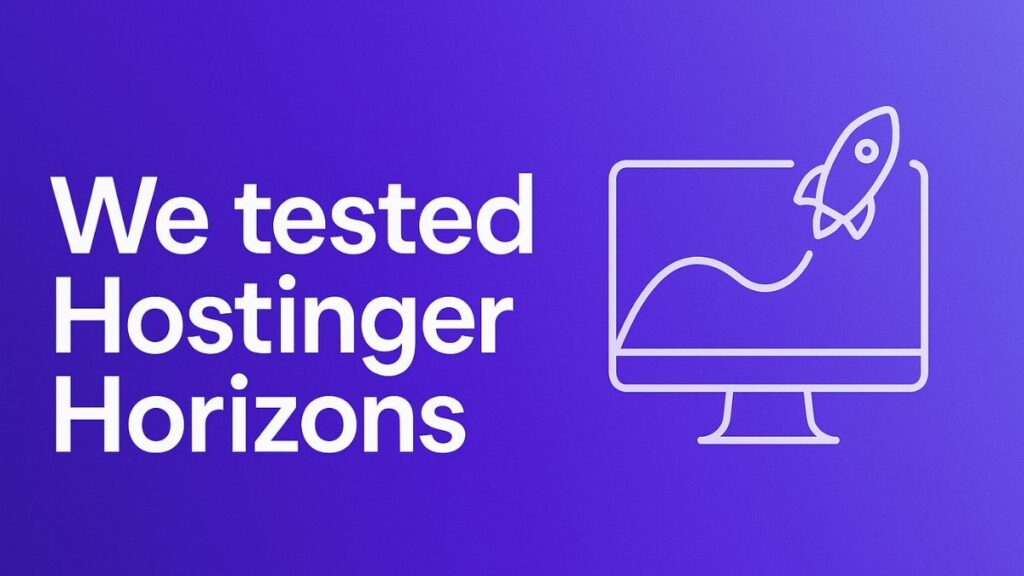 hostinger horizons, hostinger ai app builder, ai no-code app builder, hostinger ai tool, build web apps without coding, supabase integration, ai tools for startups, hostinger horizons review 2025, ai app builder comparison, hostinger horizons pricing.