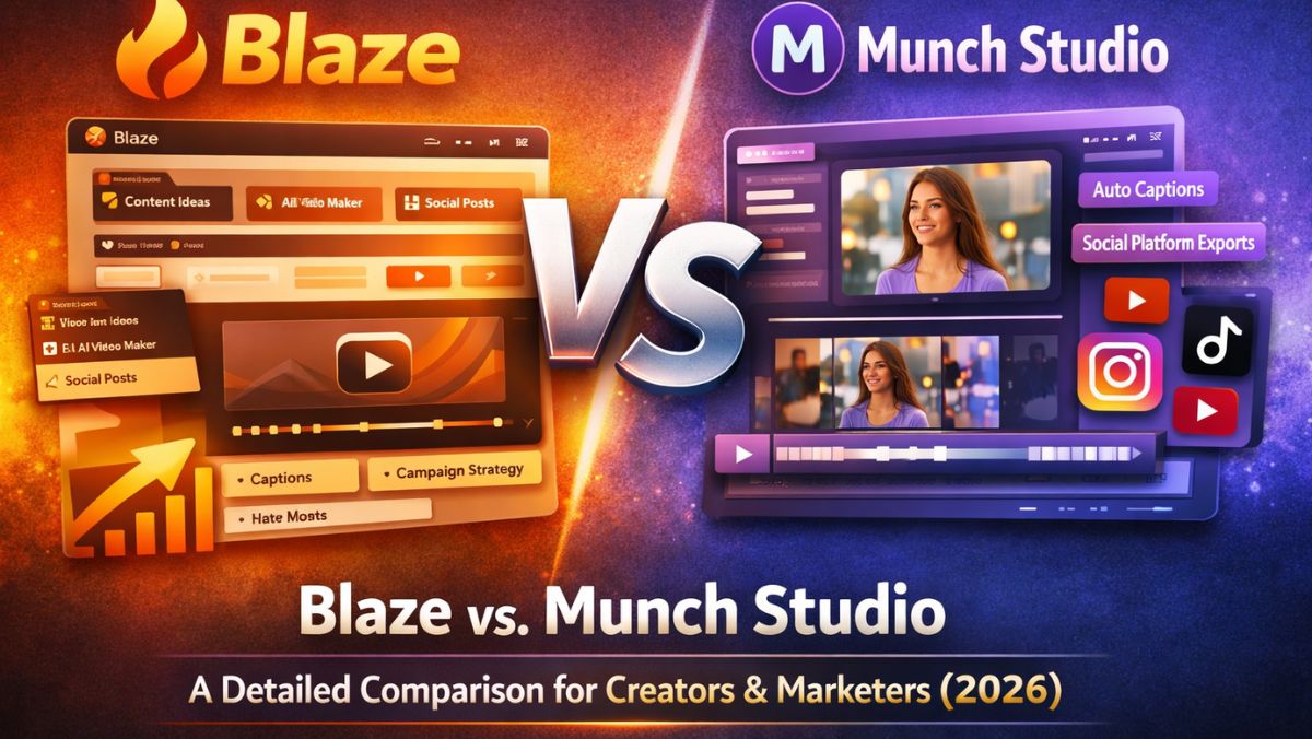 Blaze vs. Munch Studio